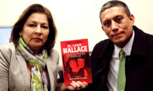 Isabel Miranda Torres y Martín Moreno en la promoción del supuesto secuestro Wallace. Foto: El Universal 