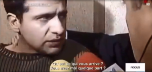  Sur ces images, Israel Vallarta est torturé en direct à la télévision, lors du montage orchestré par l'AFI le 9 décembre 2005.